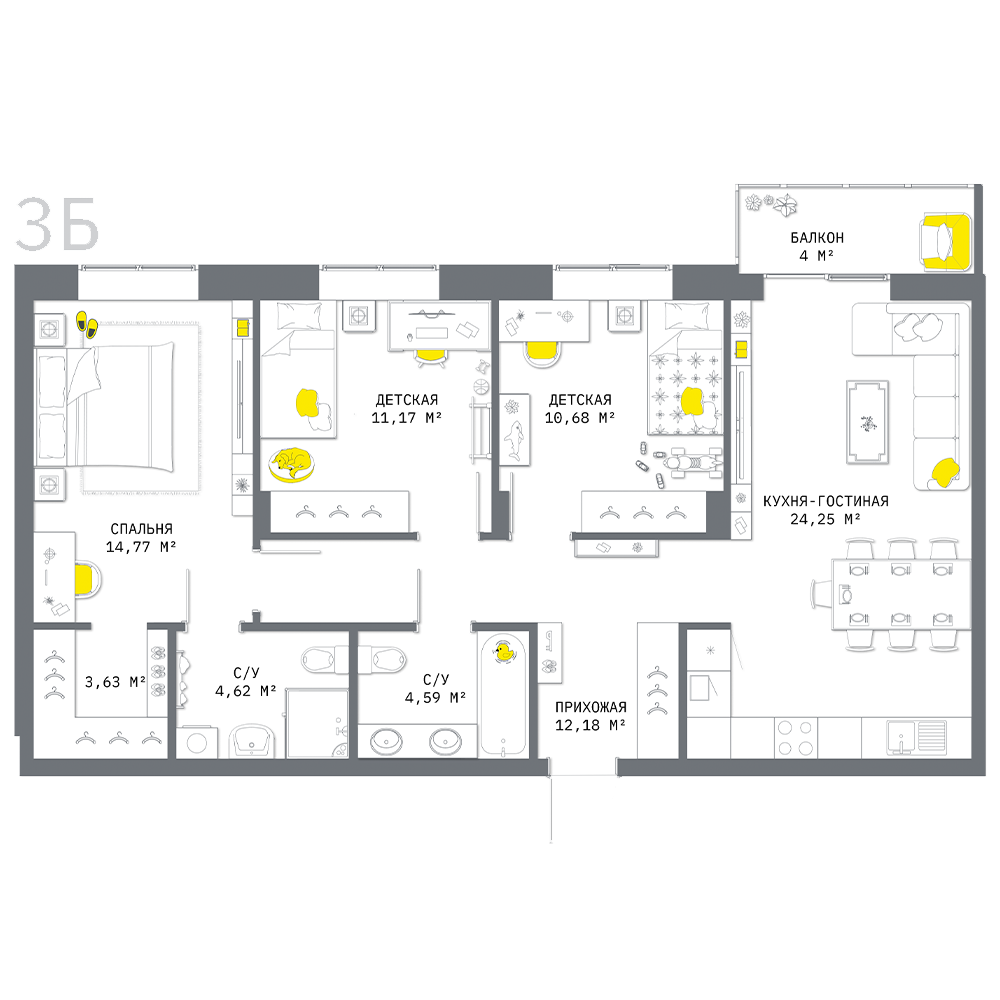 Планировка квартиры